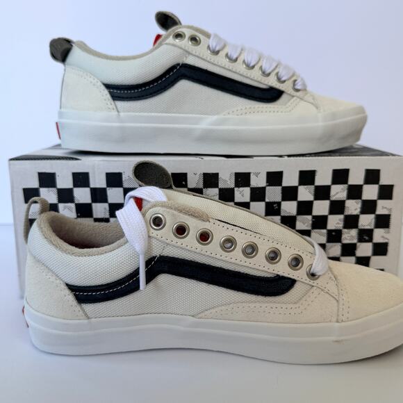 Vans Skate Old Skool 36+Antique White/Black Men\'s 6.5 / Women\'s 8 / UK 5.5 NIB main image 5